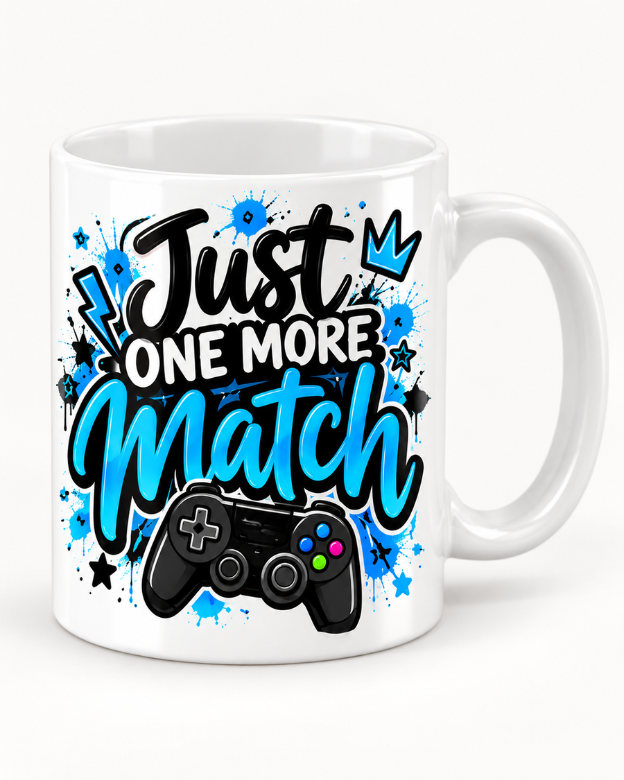 Just One More Match Mug mockup
